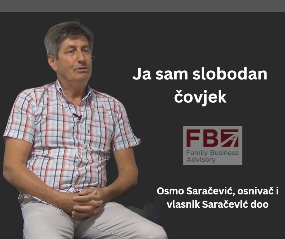 "Ja sam slobodan čovjek"