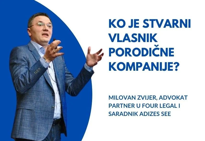 Ko je stvarni vlasnik porodične kompanije?