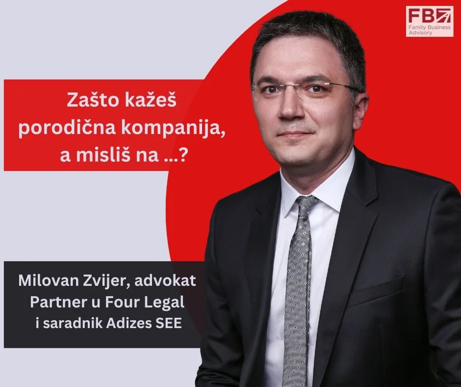 Zašto kažeš porodična kompanija, a misliš na …?