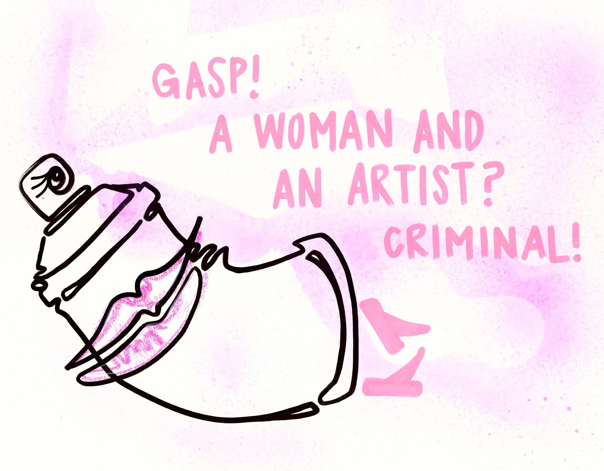 a woman artist criminal _ pinky .jpg