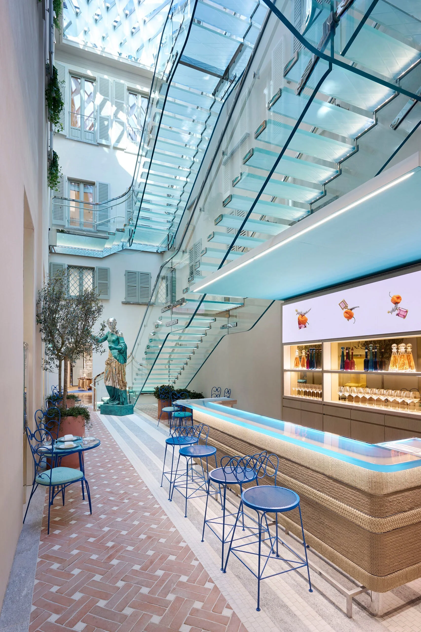 TIFFANY BAR COUNTER