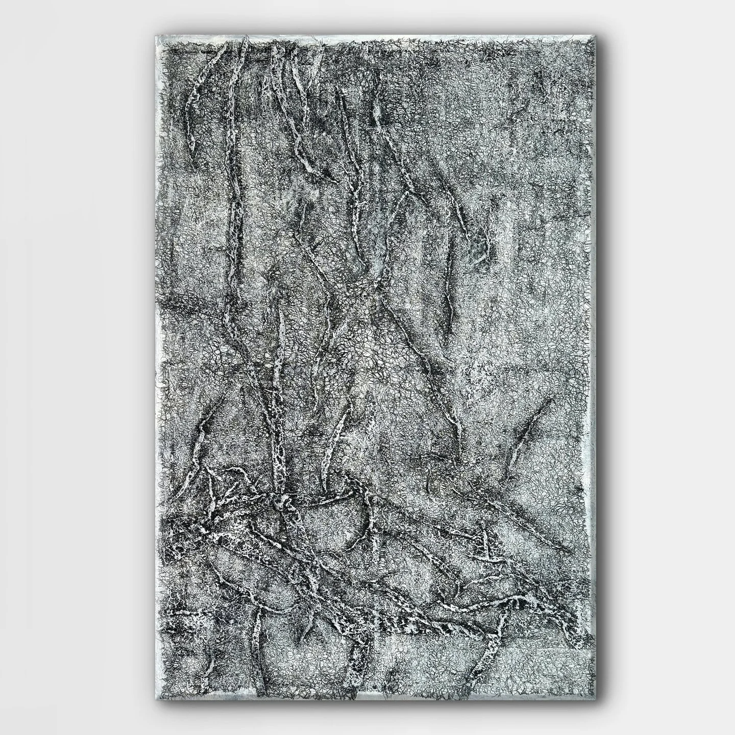 Allemande
Oil and cold wax medium on canvas
59 x 39.5”/ 150 x 100 cm