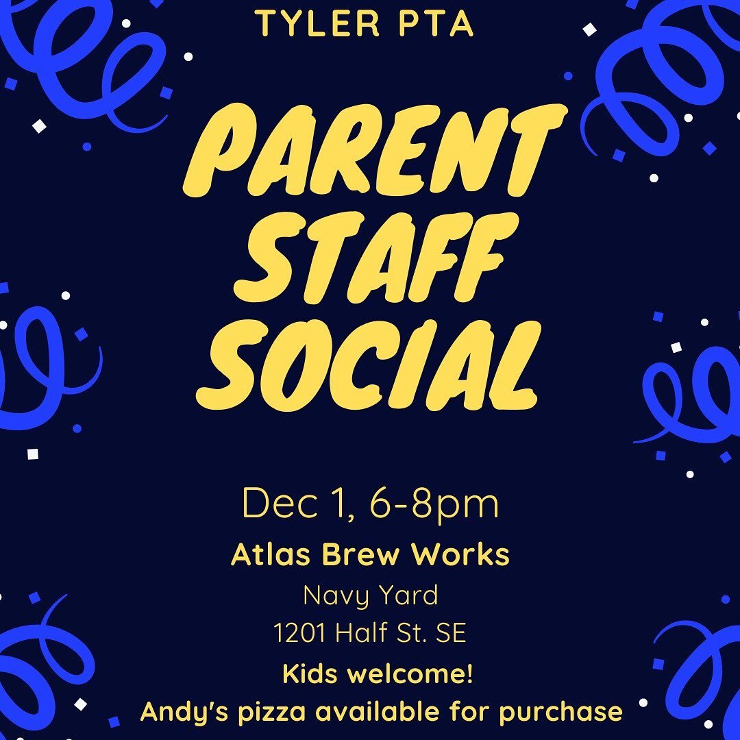 Join the Tyler PTA at @atlasbrewworks TODAY from 6:00-8:00 PM!