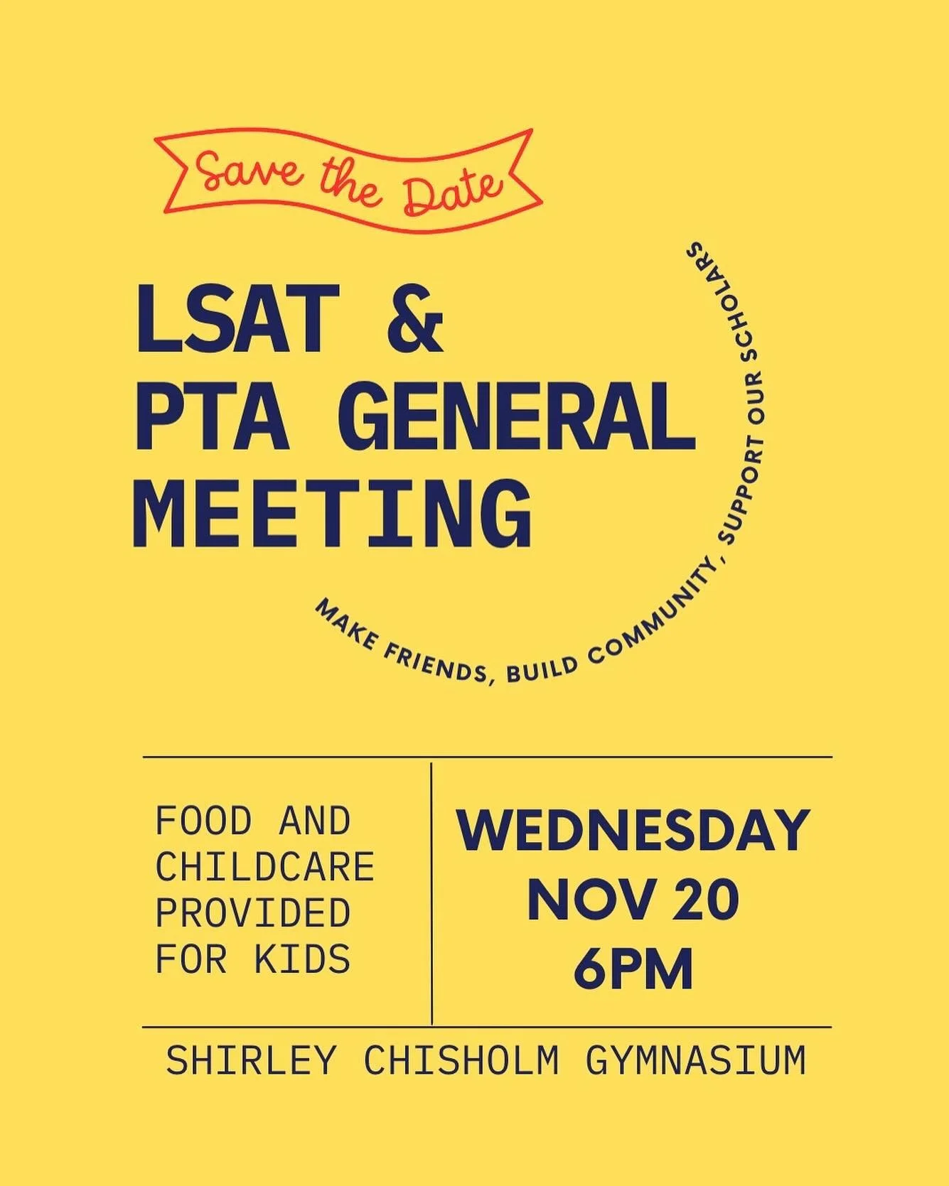 🗓️ Mark your calendars for our next PTA meeting!