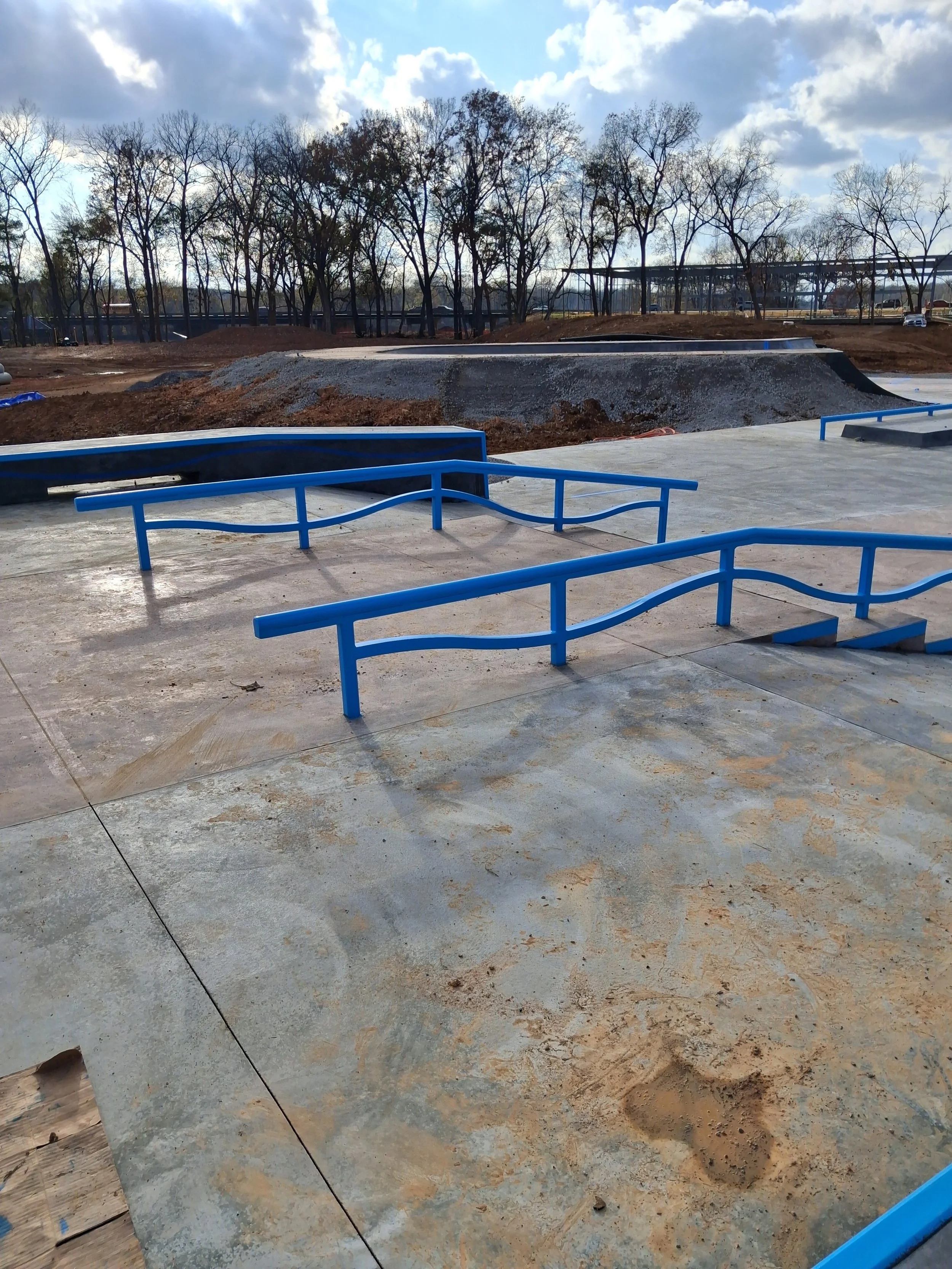 rails painted blue up close.jpg