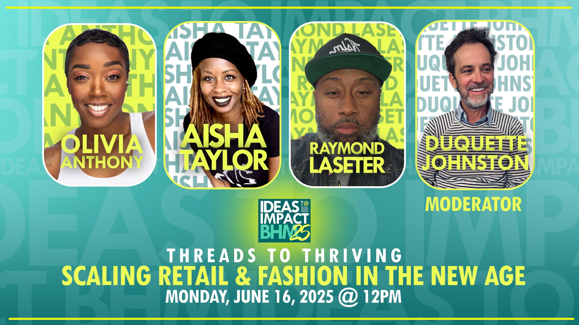 Ideas to Impact -Fashion & Retail – “Threads to Thriving”
