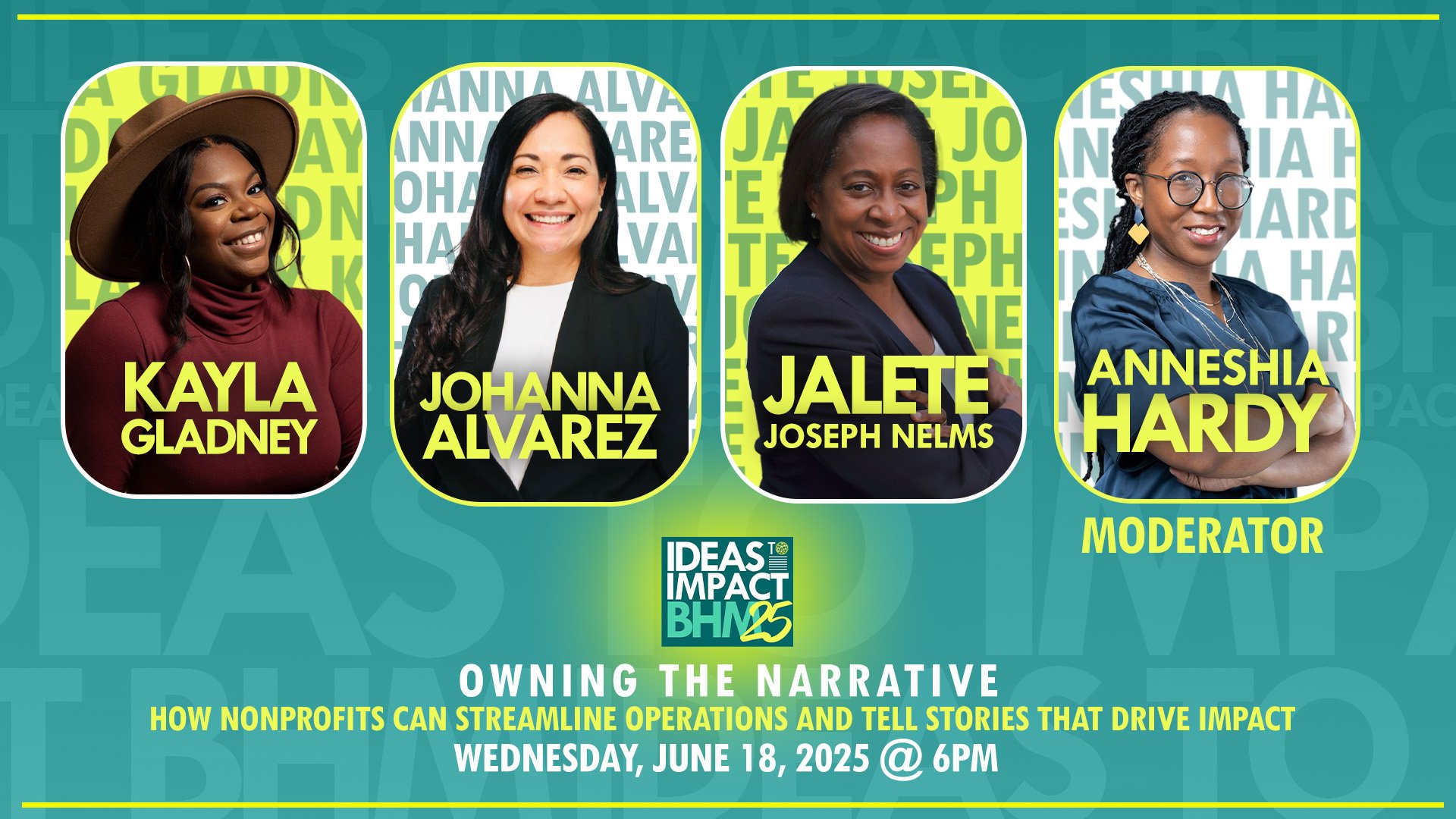 Ideas to Impact - Storytelling for Impact: Owning the Narrative — Elevating nonprofit voices