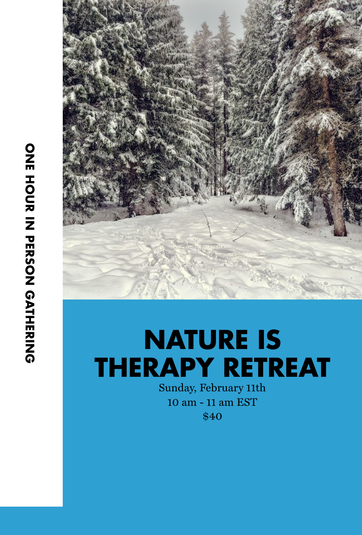 Live Nature IS Therapy Retreat