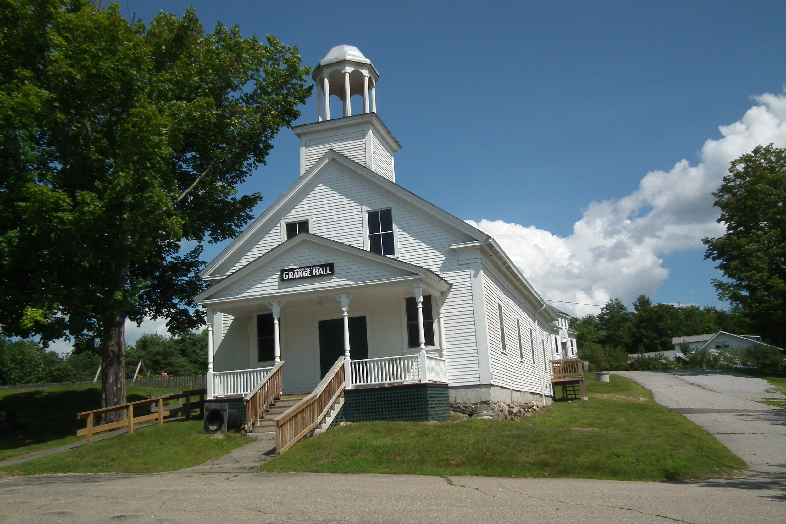 Former Highland Lake Grange Hall, East Andover