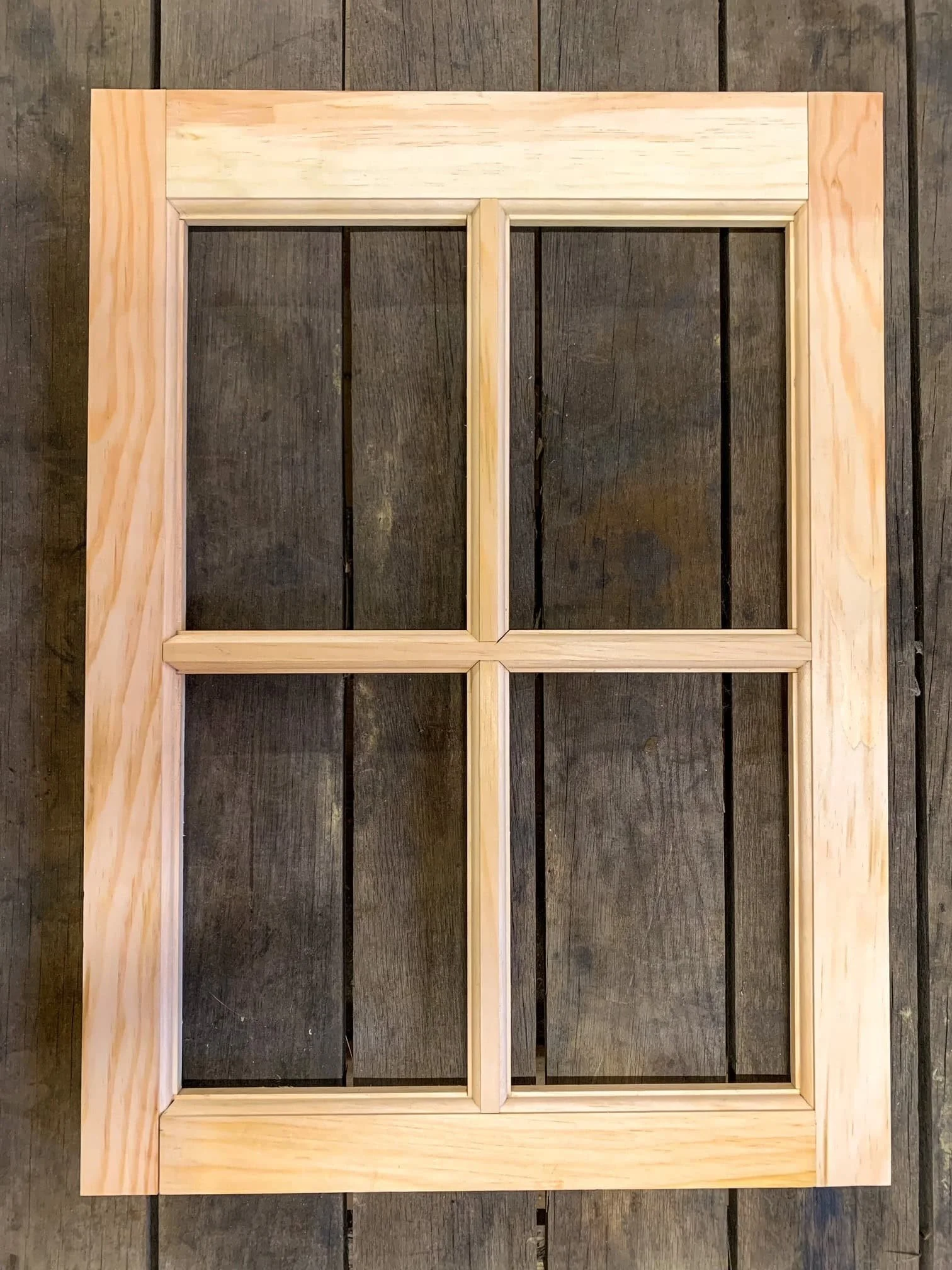 Build a Four Lite Window Sash