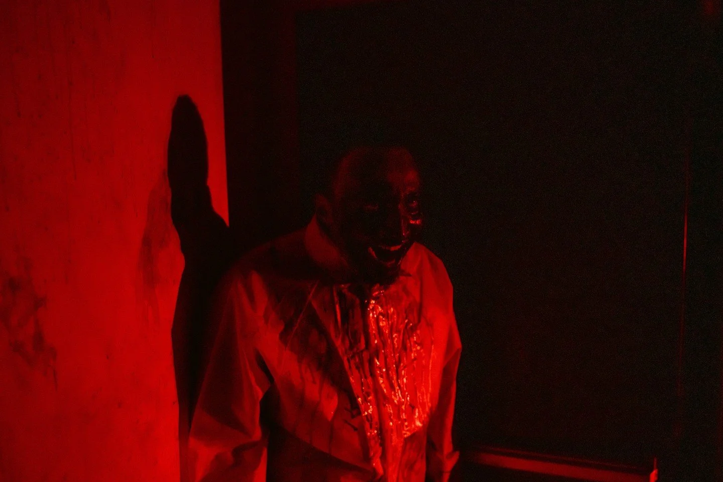 The lights flicker. The air chills. The horror begins. Purchase your tickets NOW for this weekend, before it's too late.