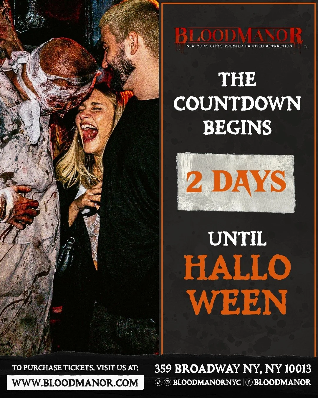 The shadows are moving. The monsters are stirring. Halloween is almost here… are you prepared to face your fear? 🔪
2 DAYS....
