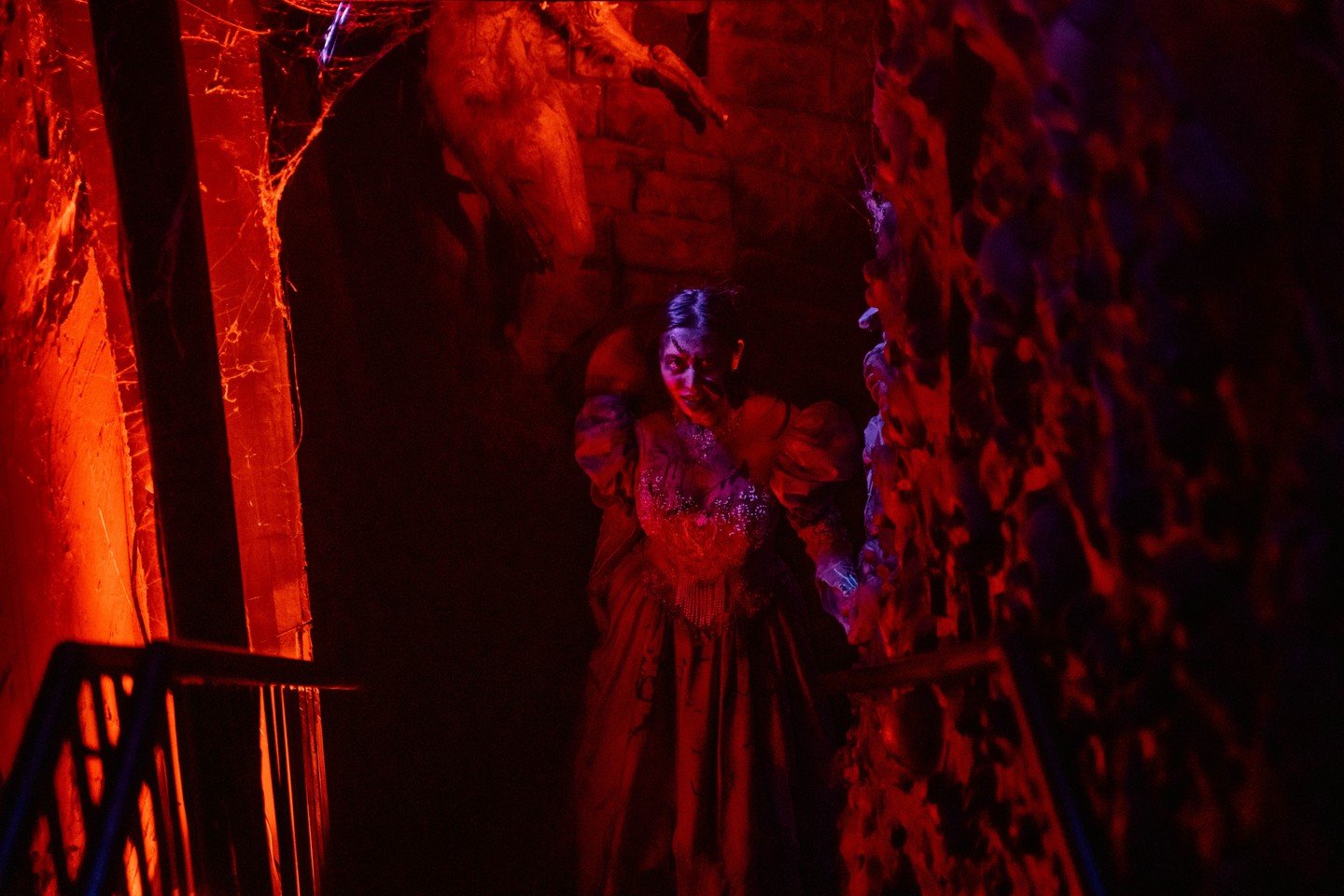 Silence outside&hellip; whispers inside. The darkness here is always awake. 🩸