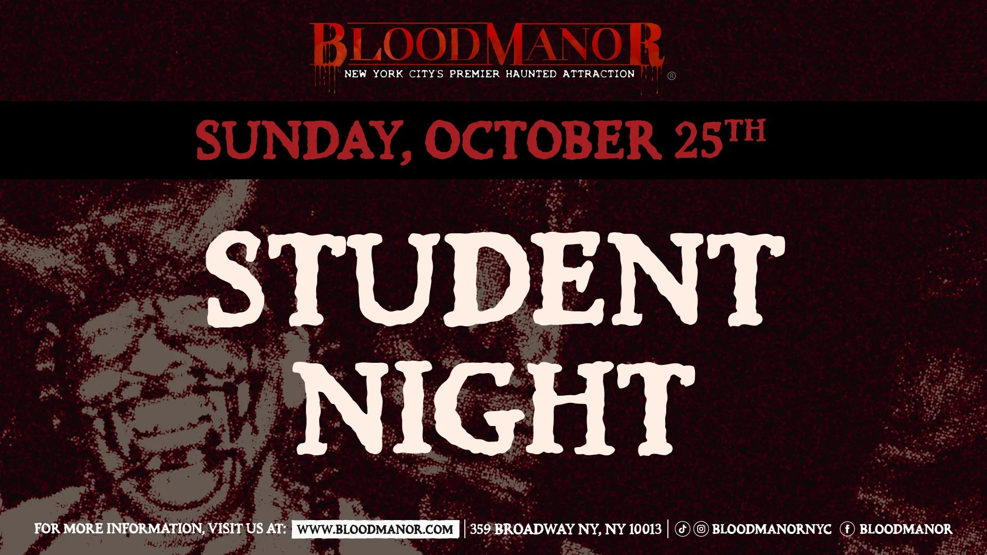 Student Night | October 25th