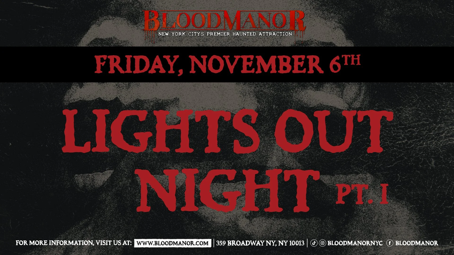 Lights Out Nights Pt. I | November 6th