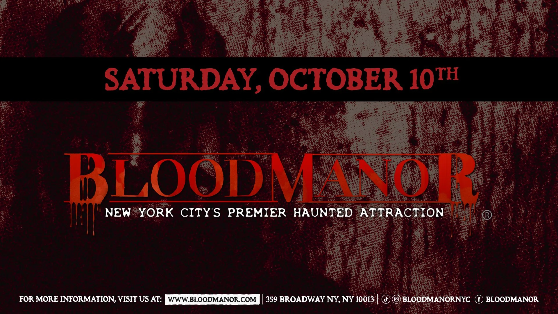 Open Night | Saturday, October 10th