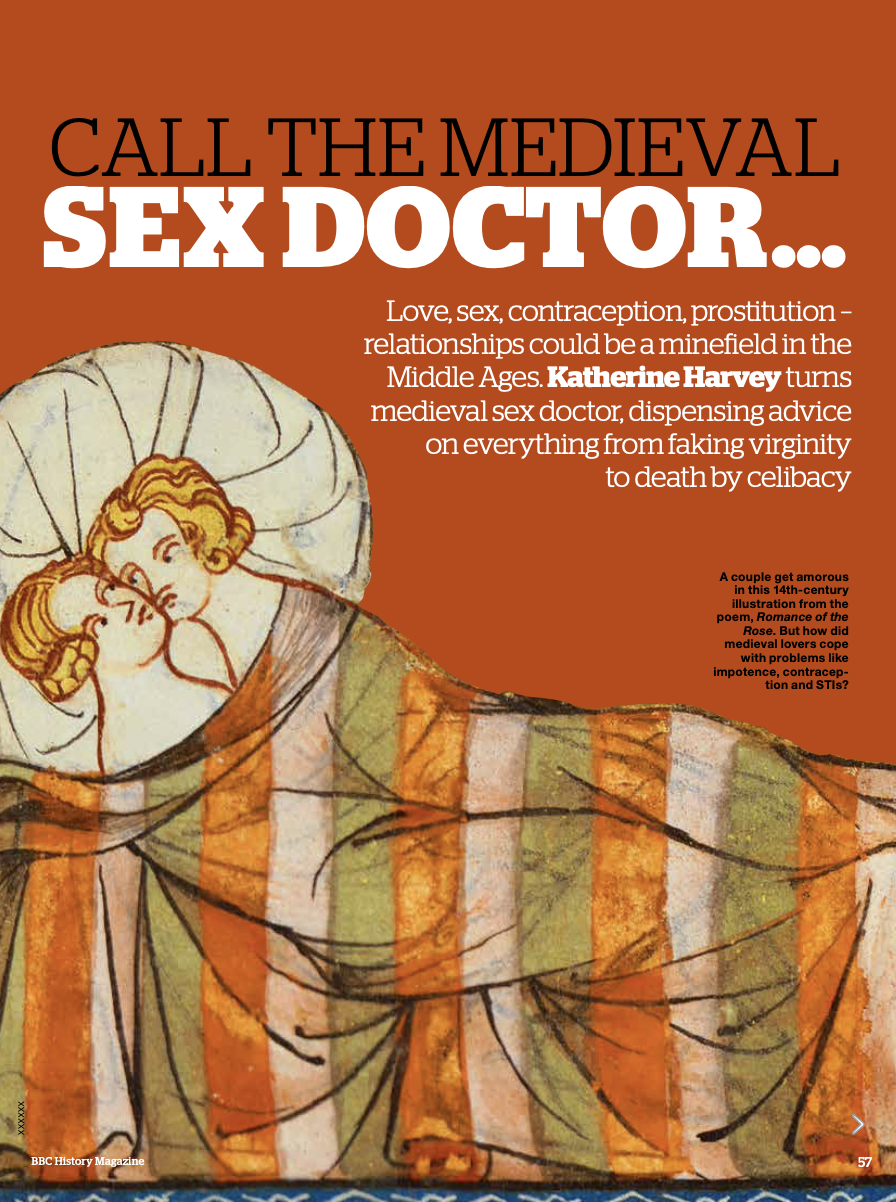 Call the medieval sex doctor (BBC History Magazine)