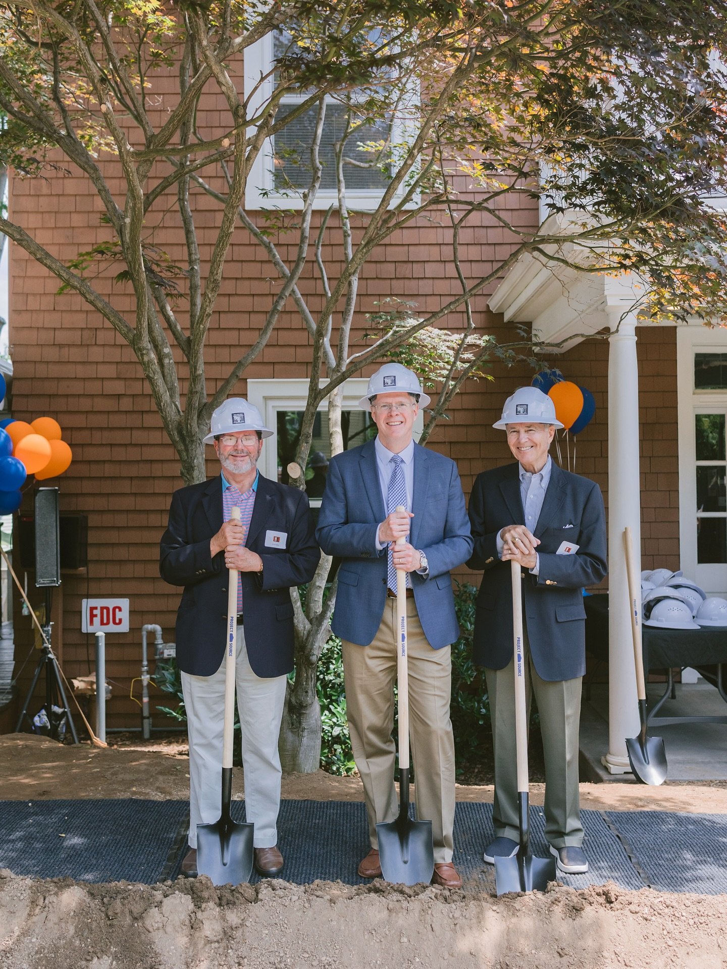 Throwback Wednesday?! On this day three years ago we broke ground for our building expansion! Today we are overjoyed to be sharing the fruit of this labor with many here at 128 Chancellor. 🧡