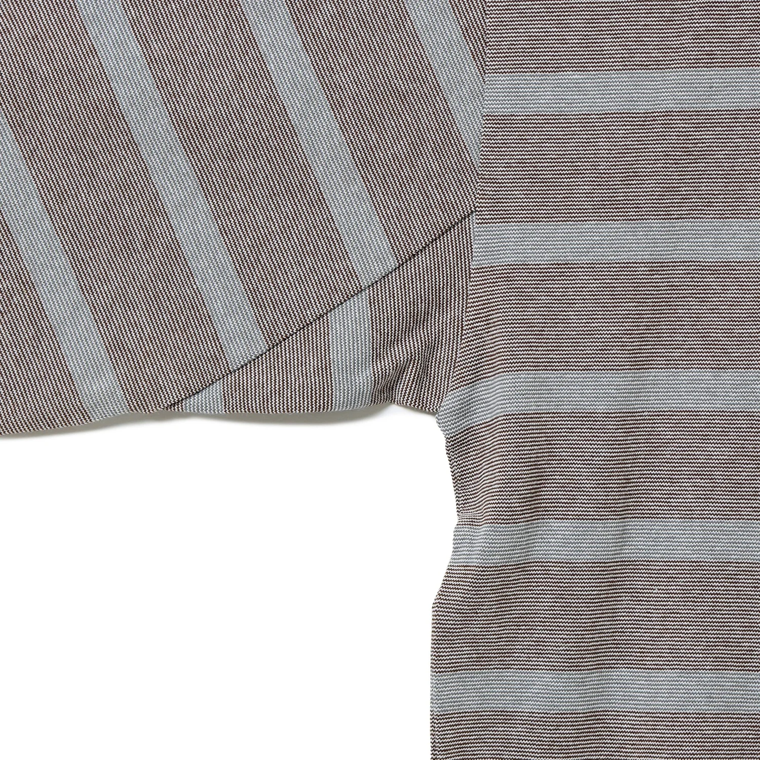 Hawkinson Striped Crew in Brown Stripe — FIELD THEORY 