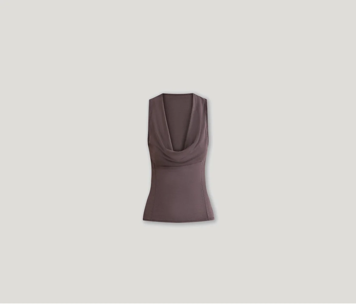 Fall Top in Warm Brown