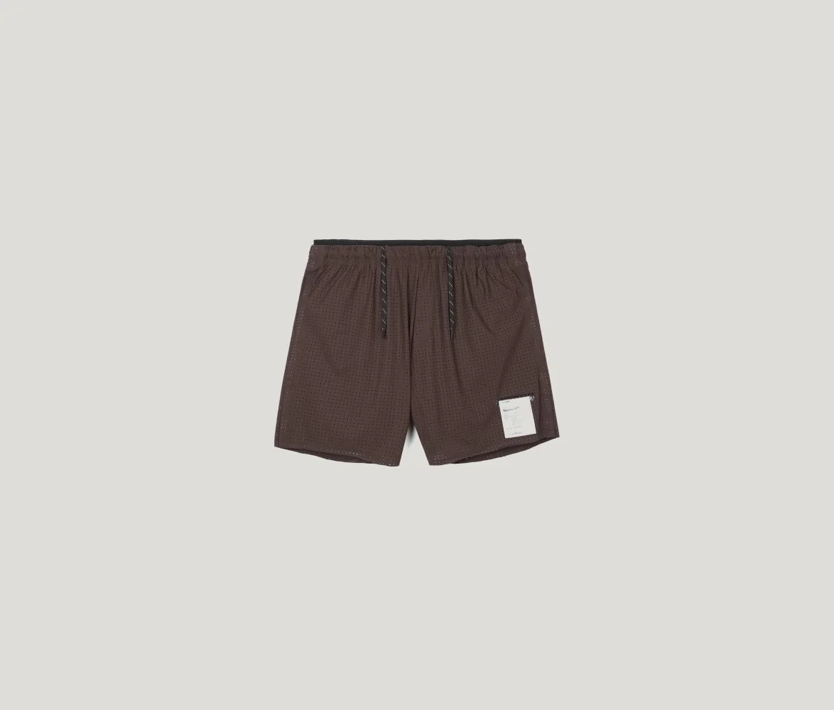 Space-O 5" Shorts in Deep Mahogany