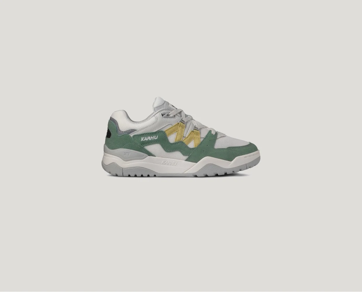 Fusion XT in Iceberg Green/Dusty Yellow