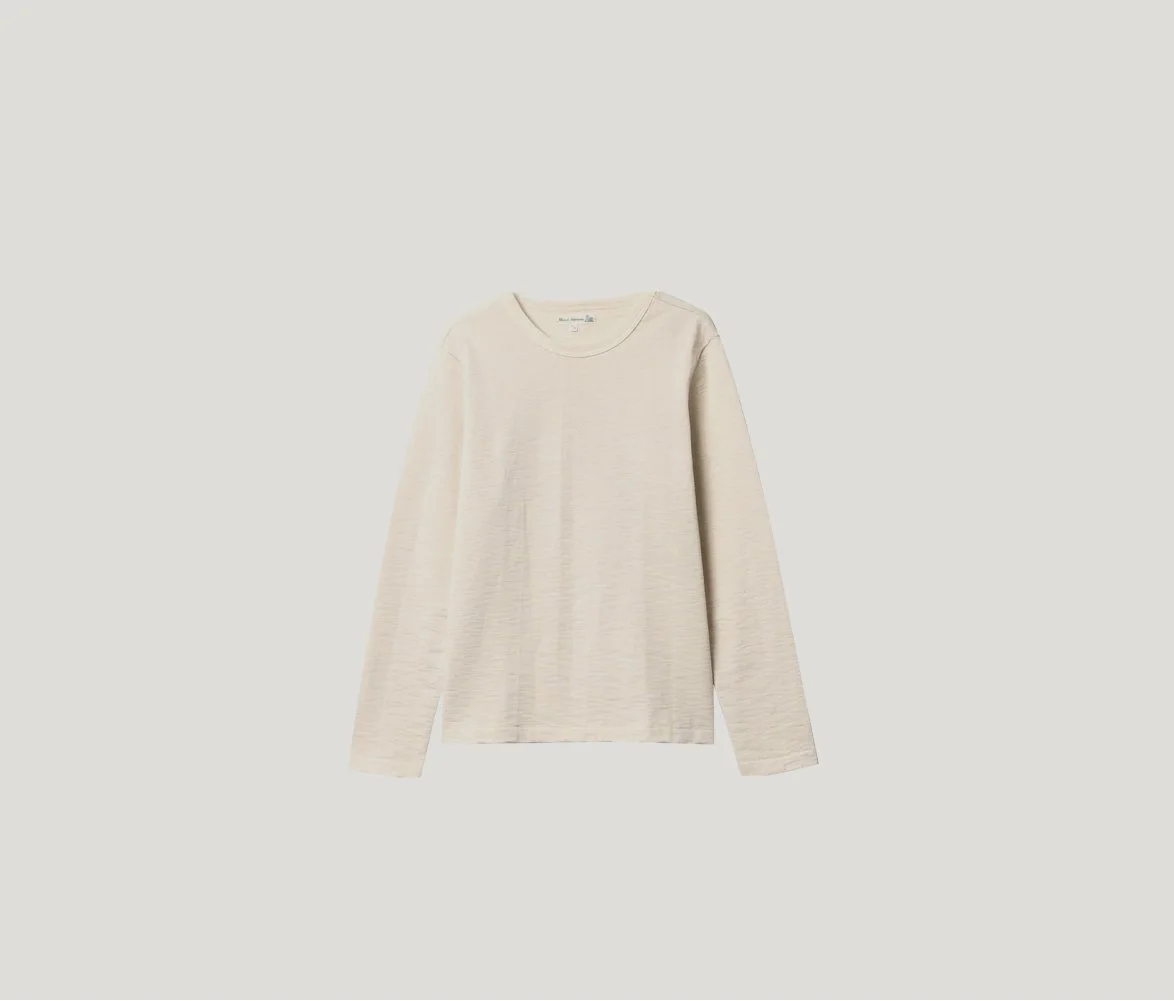 2S18 Heavyweight Loopwheel Longsleeve, Nature
