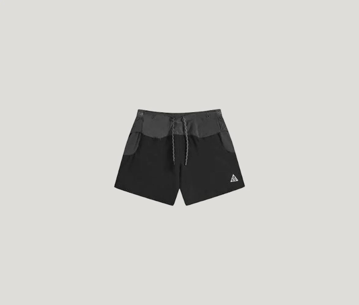 Nike ACG "Second Sunrise" Brief-Lined Shorts in Black