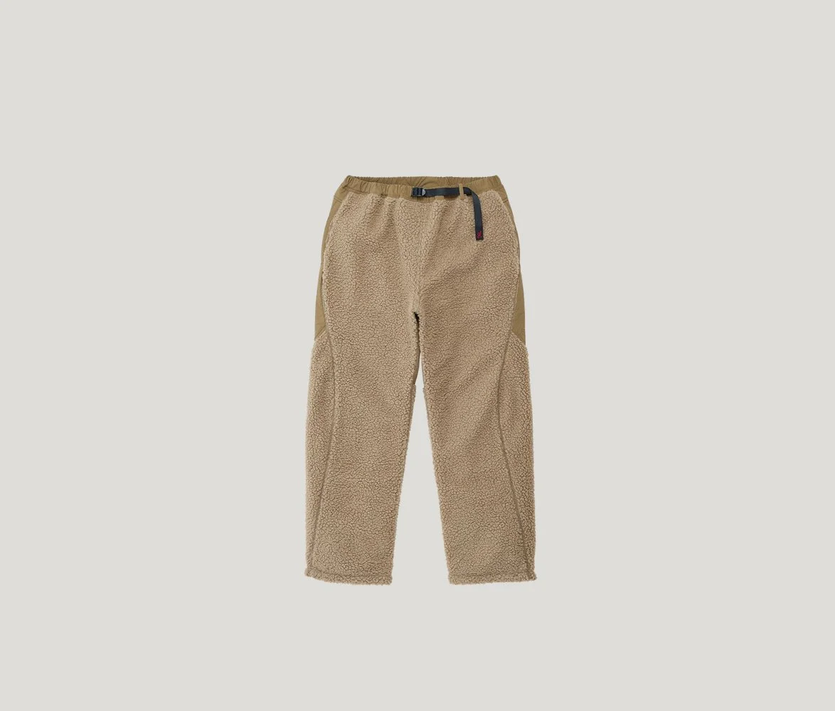 Reversible Sherpa Pant in Beige