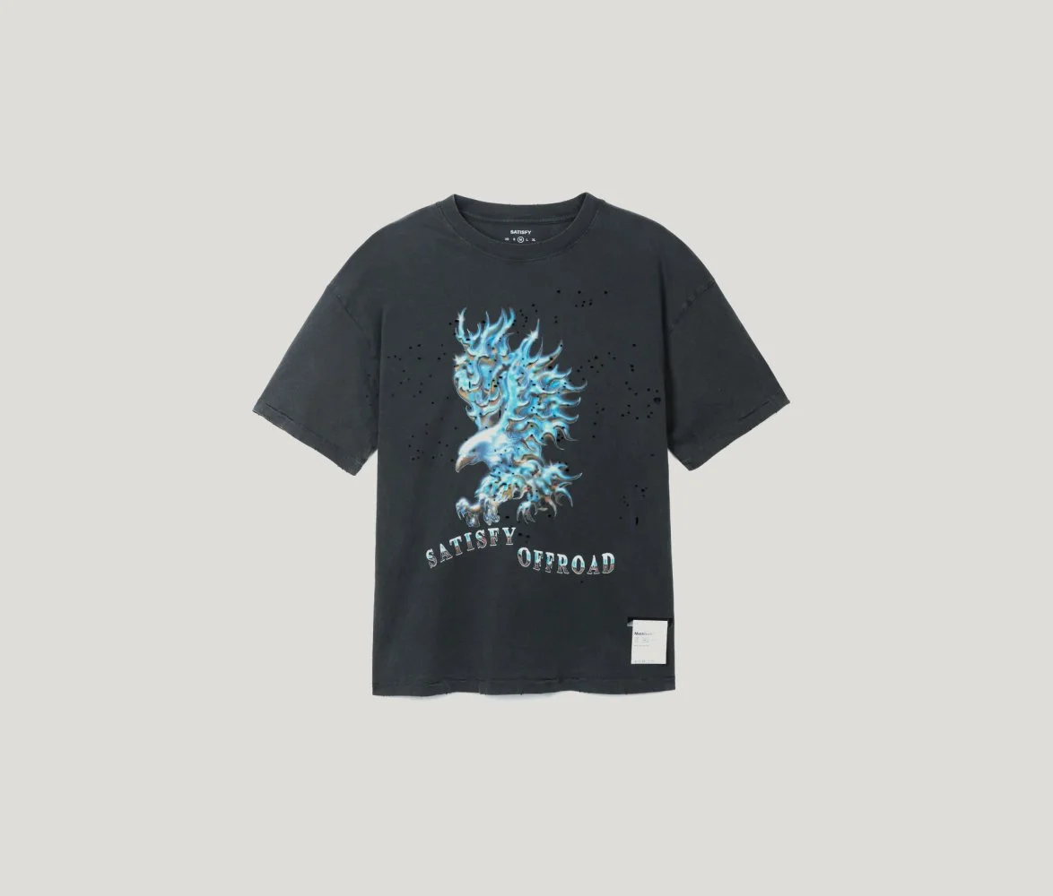 MothTech™ Tee in Eagle/Aged Black