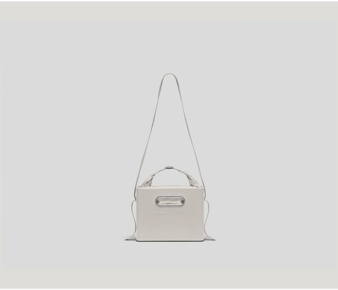 Small East West Tote in Optic