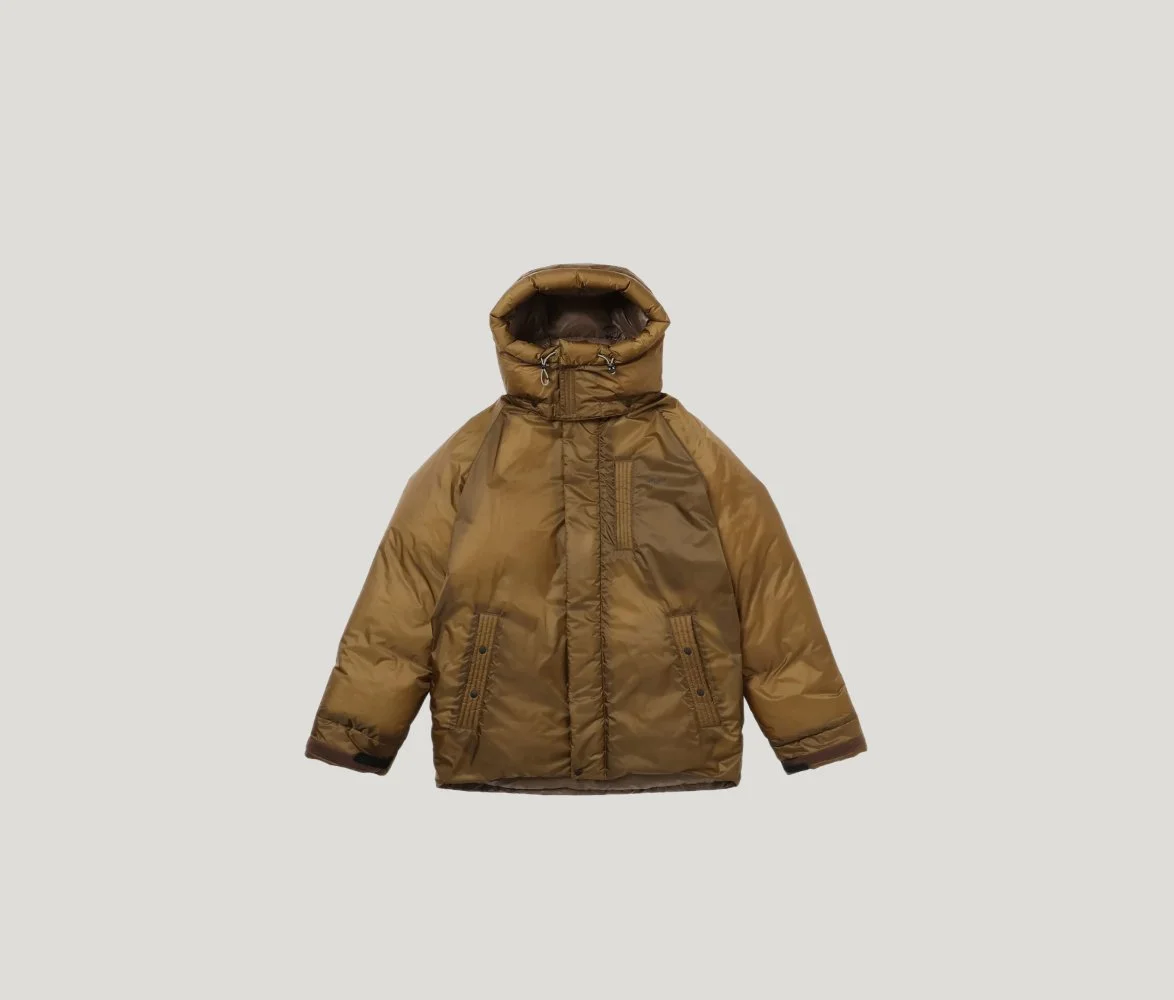 Aurora Tex Light Utility Down Jacket in Coyote — FIELD THEORY