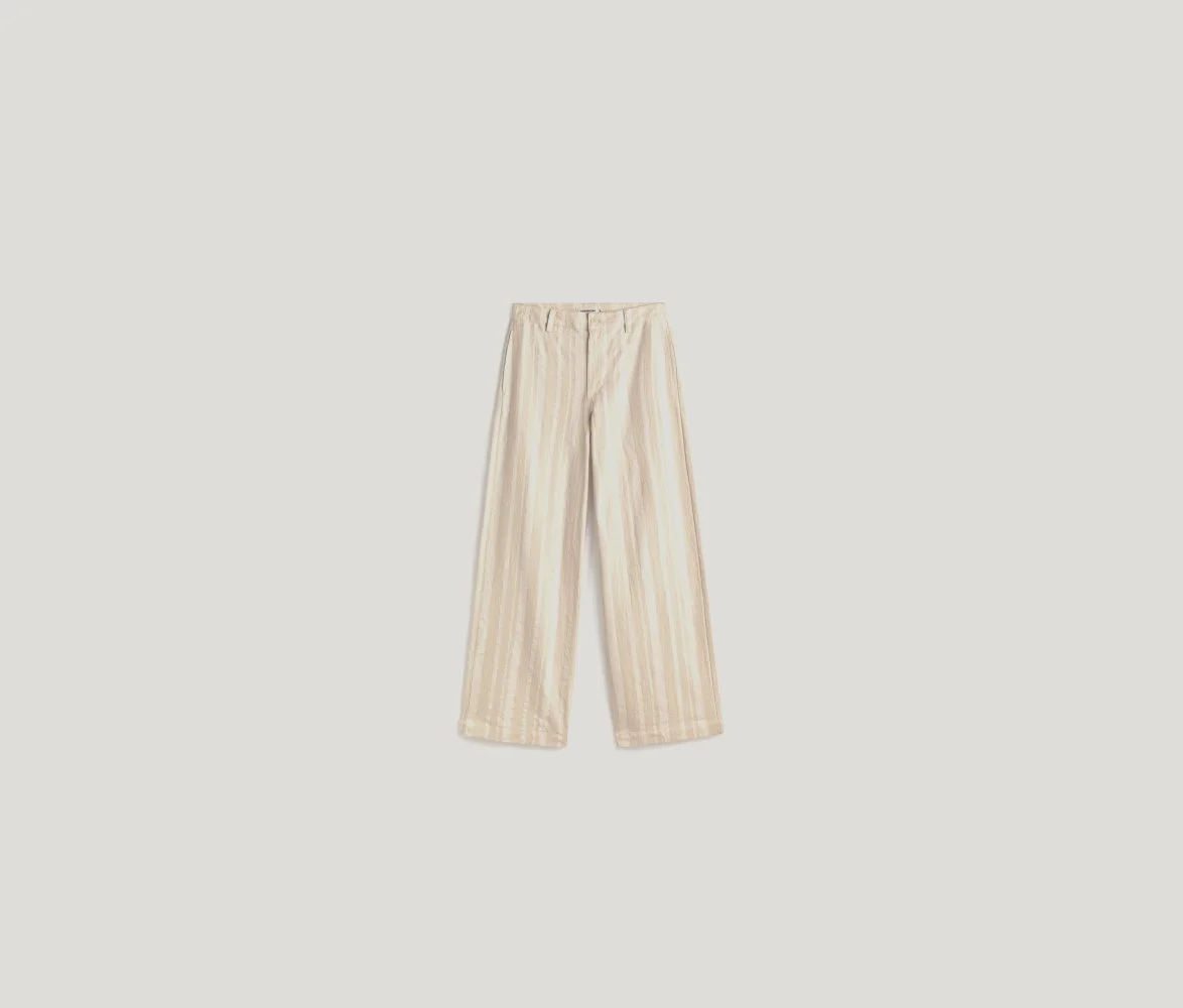 Serena Pant in Raw Dappled Stripe