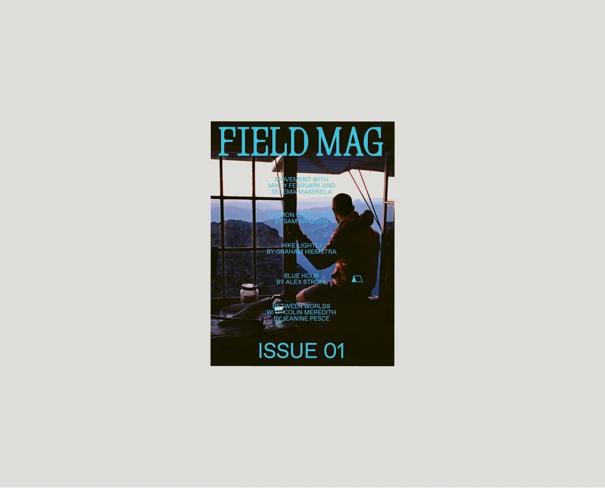 Field Mag Issue 01 in Blue