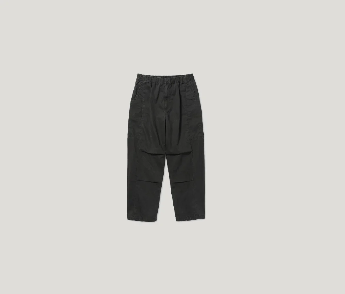 Pigment Washed Pants in Charcoal