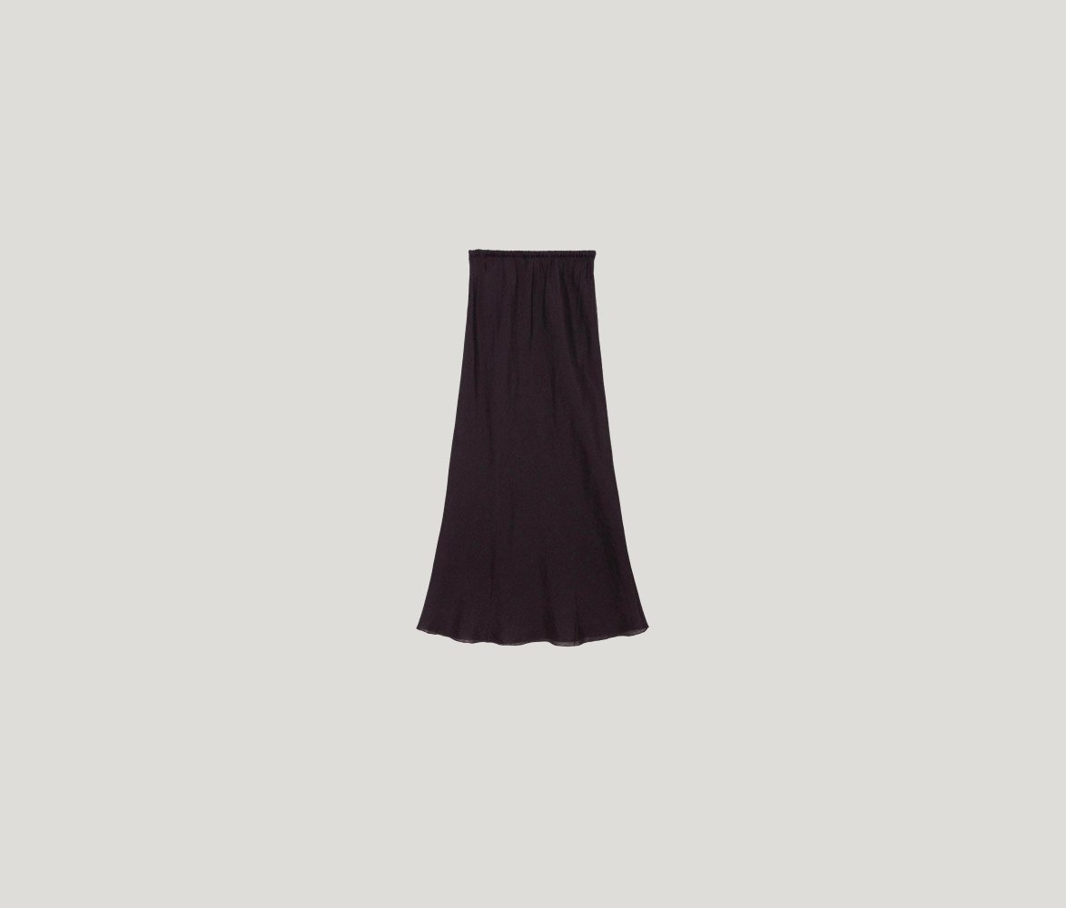 Dydine Skirt in Black Linen