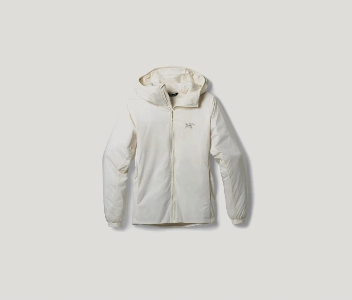 W Atom Hoody in Arctic Silk