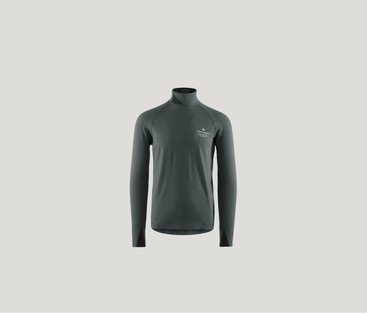 M Fafne Turtle LS Tee in Raven
