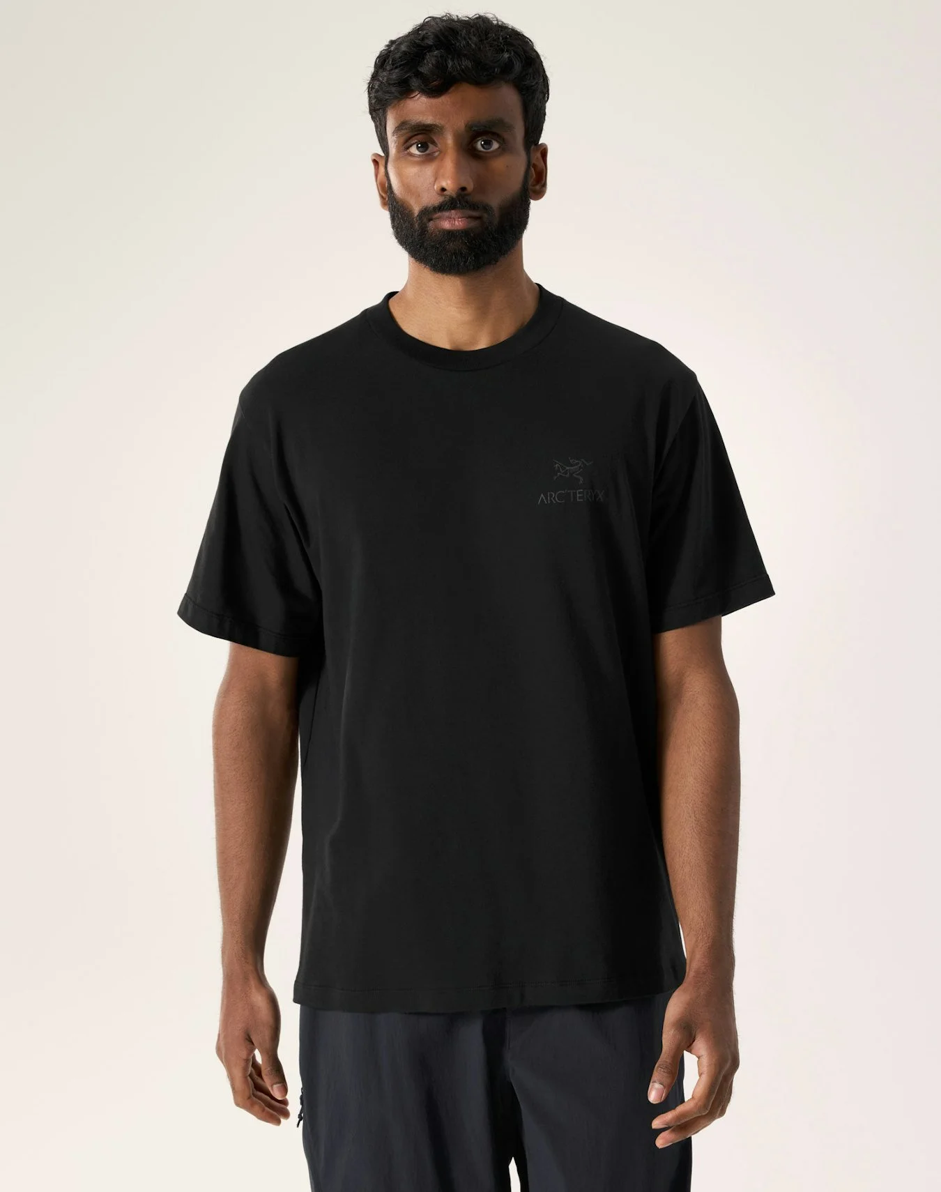 S26-X000010296-Kragg-SL-Cotton-Cacodaemon-Shirt-SS-Black-Moondrop-Front-View.jpg