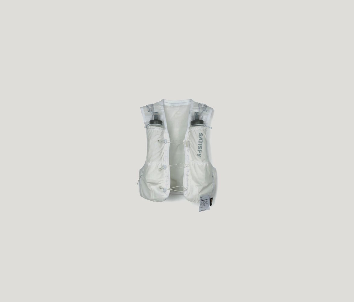 TechSilk Drift Cordura 5L Hydration Vest in Off-White