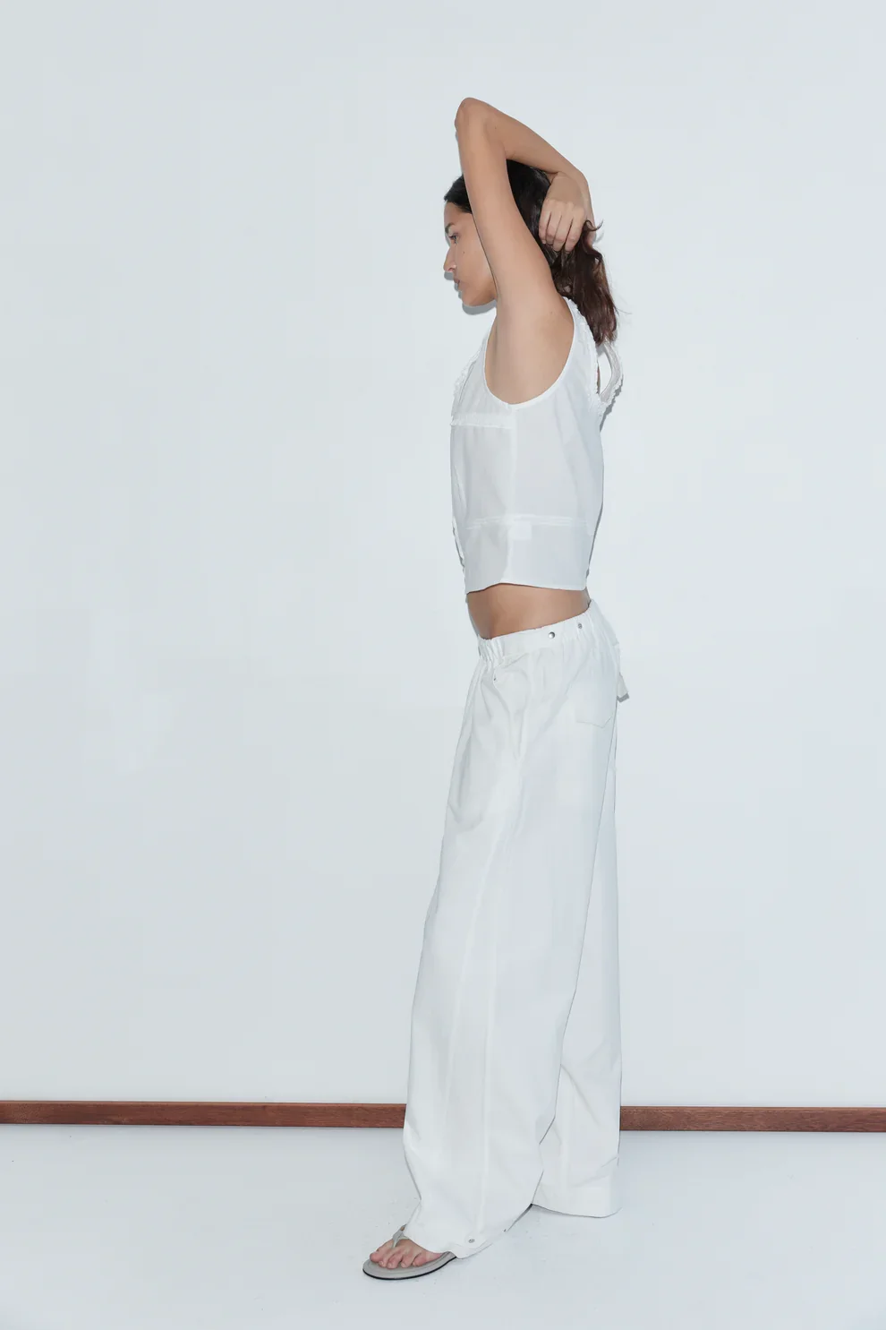 260107_DEIJI_44_PIN_TUCK_FRILL_TOP_WHITE_SNAP_TAB_PANT_WHITE_2228.webp