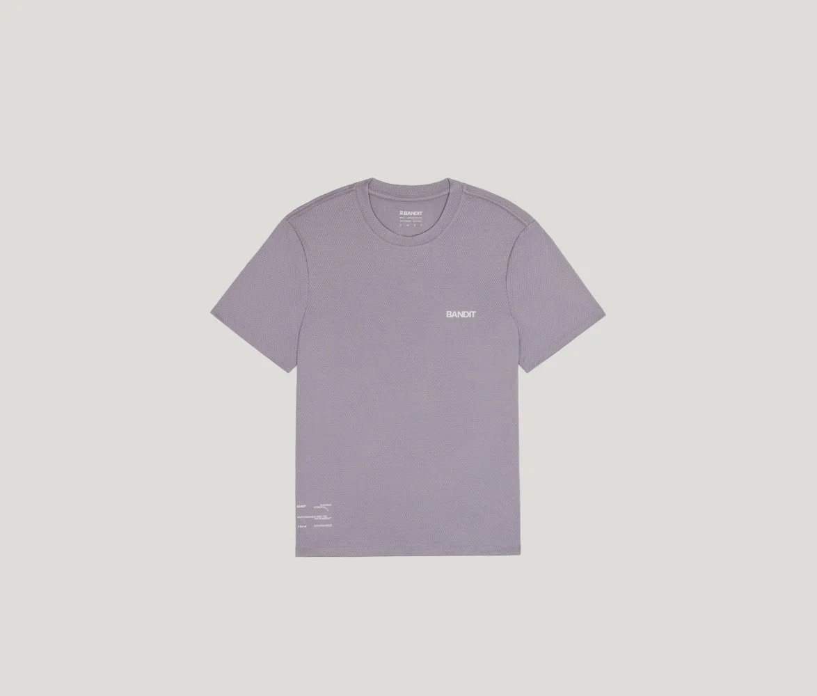 Micromesh Run Tee in Violet Fog