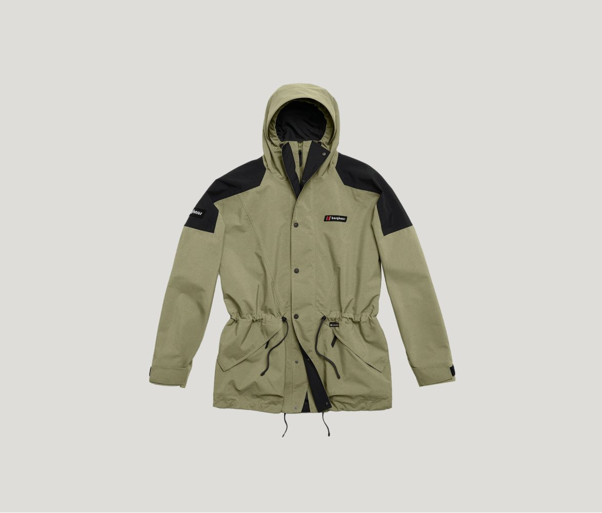 Meru Mountain Jacket in Green and Black