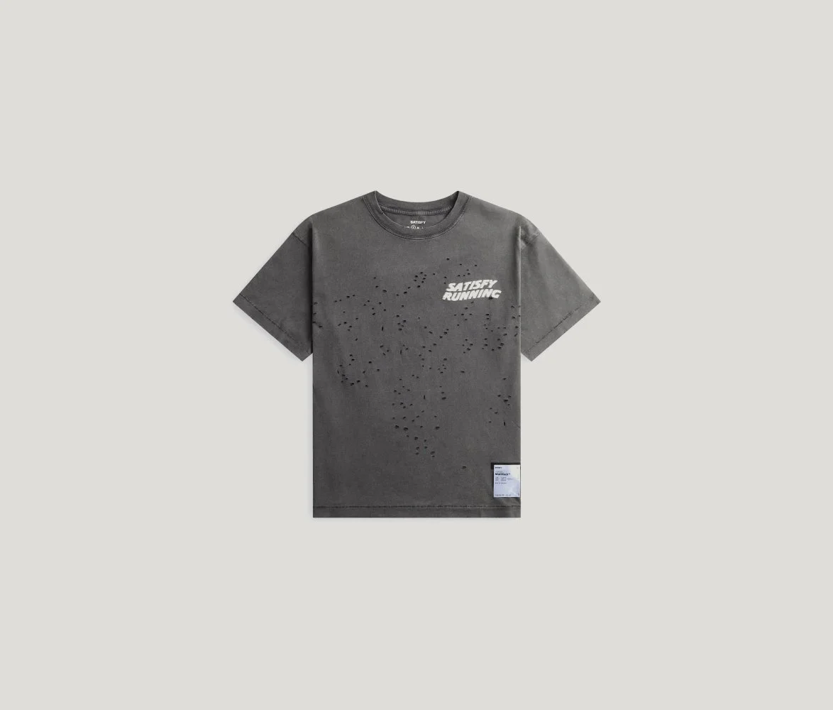 MothTech T-Shirt in Aged Black WA