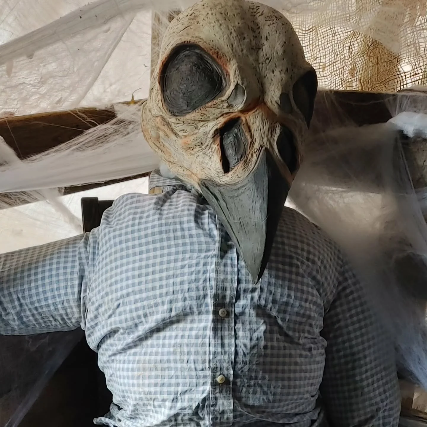 Waiting for the children.