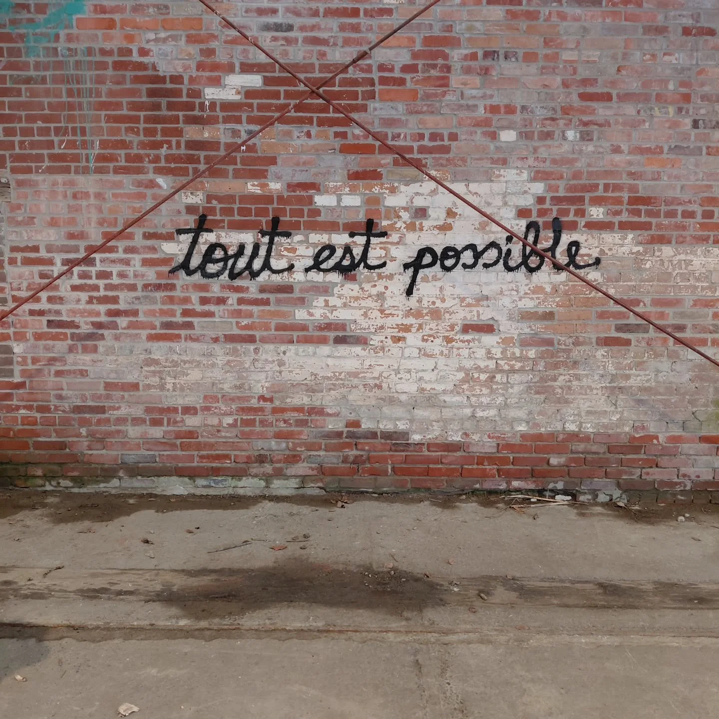 Anything is possible. I tell myself this all the time.