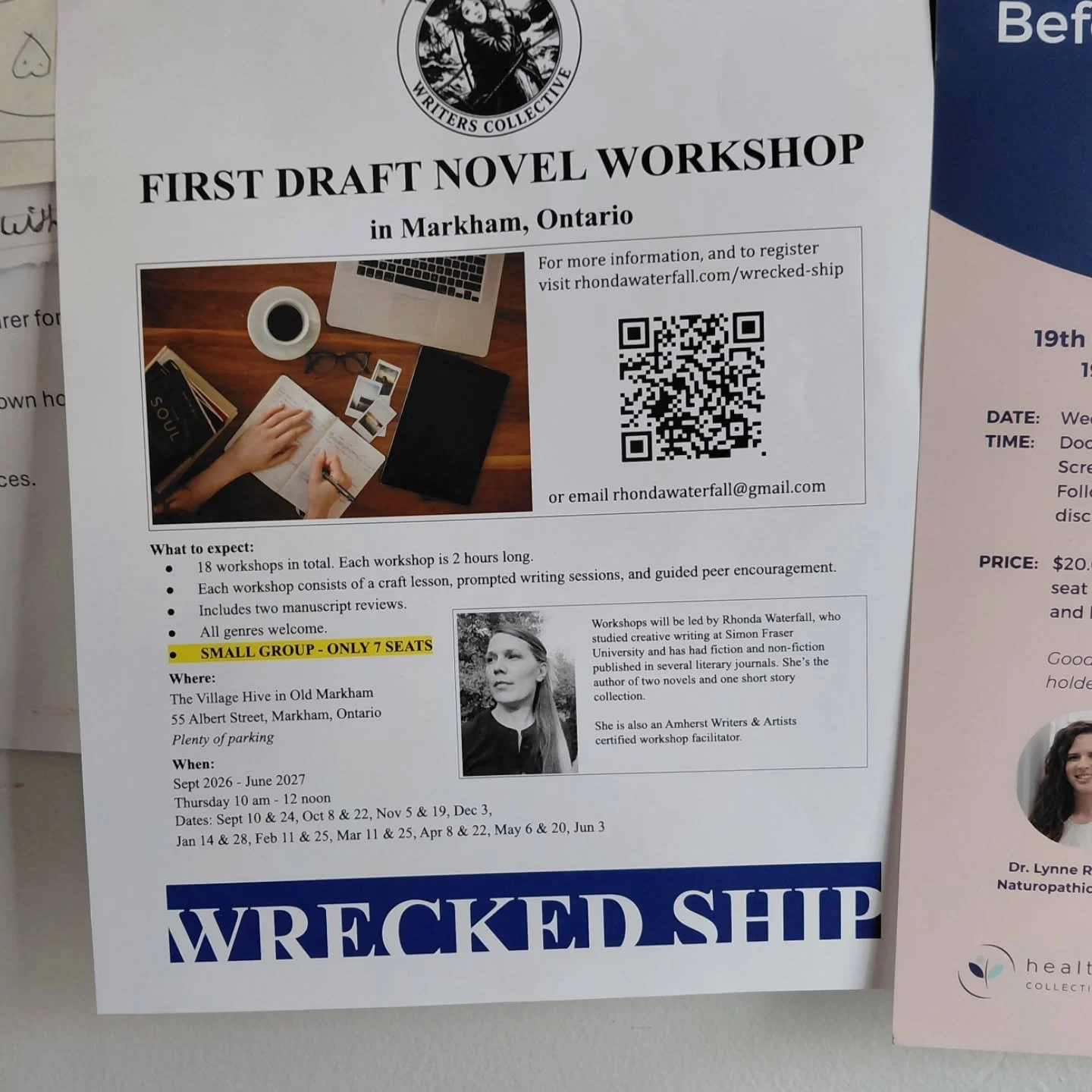 A perfect place to read and write. Thanks @redbulbespresso for posting my workshop flyer. Come out, and write a novel!!

#stouffville #markham #yorkregion