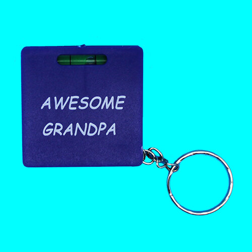2-804 Grandpa Tape Measure Keychain - $1.00/$1.00/$1.25