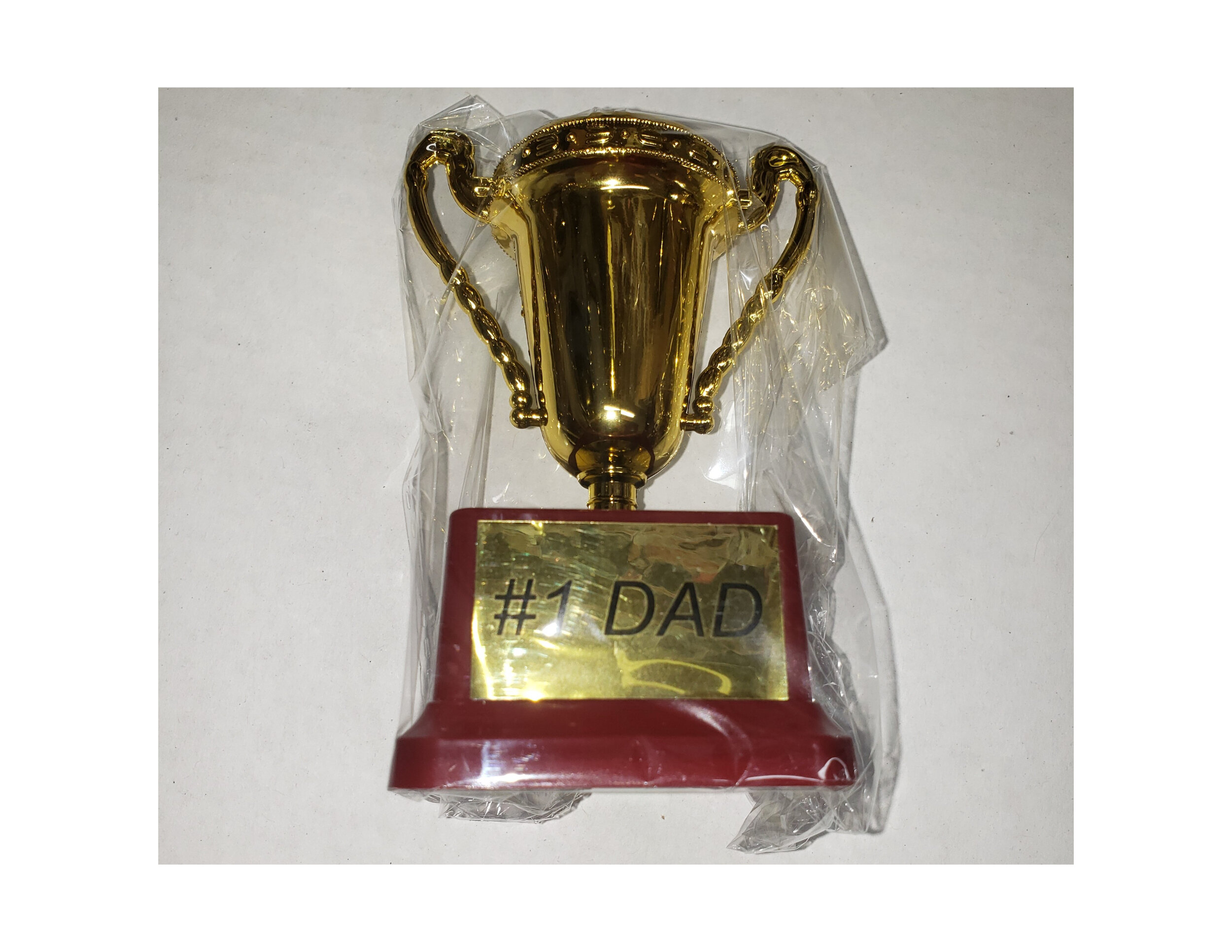 3-925 #1 Dad Trophy - $1.50/$1.75/$.2.00