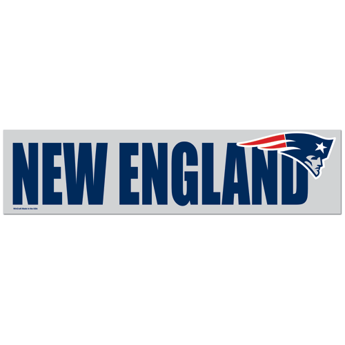 4-820 Patriots Bumper Sticker - $2.00/$2.25/$2.50